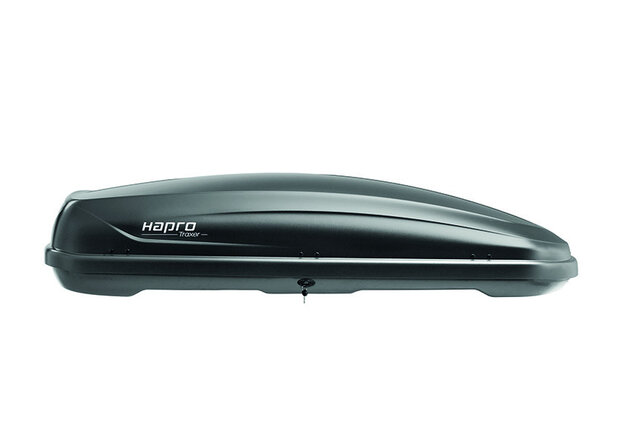 Hapro Traxer 6.6 Antraciet 370L dakkoffer + Dakkoffer tassenset PerfectFit