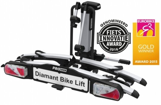 Fietsendrager met elektrische lift Diamant Bike Lift van Pro User