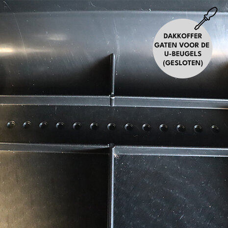 ArtPlast dakkoffer 320 liter + PerfectFit dakdragers Jaguar XF 2015 t/m 2020