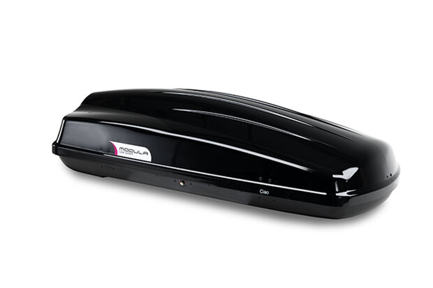 Dakkoffer Modula Ciao 430 Liter + Dakdragers Jaguar XF Sport Brake SW (X250) Stationwagon vanaf 2008