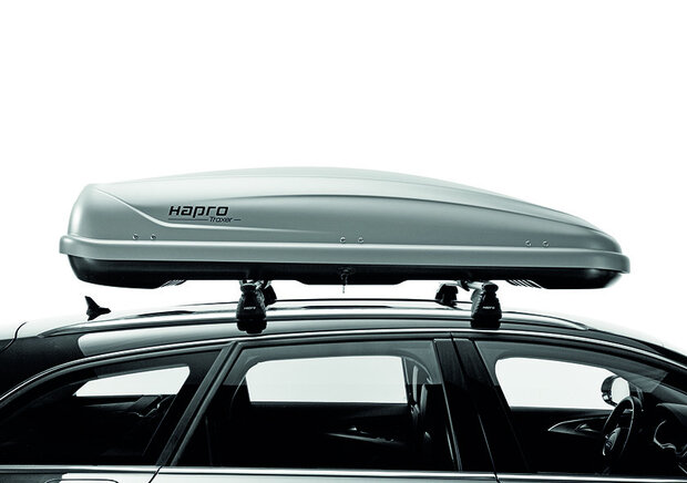 Hapro dakkoffer Traxer 6.6 410 liter - Zilver