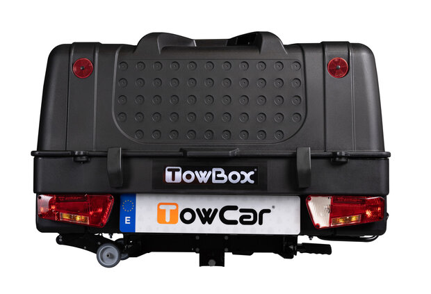 Towbox V1 - Trekhaakkoffer Zwart