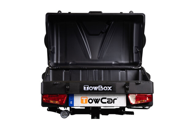 Towbox V1 - Trekhaakkoffer Zwart