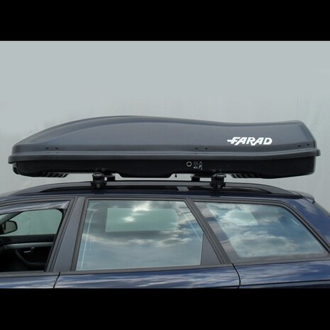 Farad dakkoffer Marlin N7 680 liter - Mat zwart