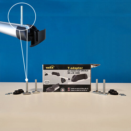 T-Adapter Hakr set van 4 stuks