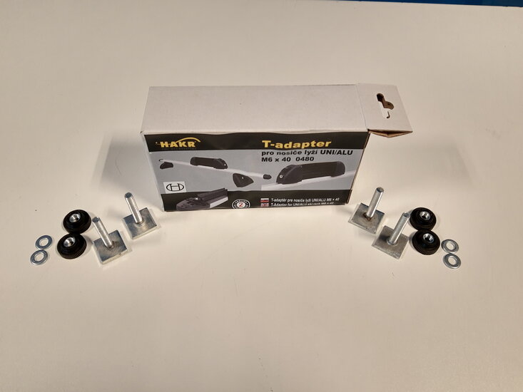 T-Adapter Hakr set van 4 stuks