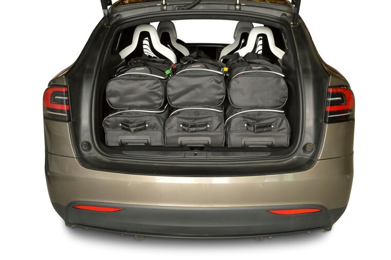 Carbags reistassenset Tesla Model X SUV vanaf 2015