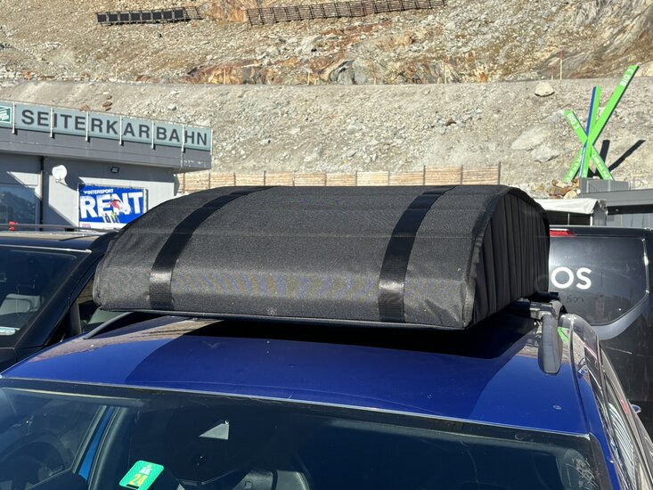 WeRollit opvouwbare dakoffer 520 liter - Zwart