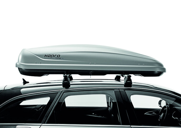 Hapro dakkoffer Traxer 6.6 410 liter - Zilver