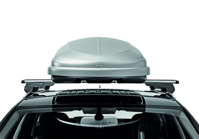 Hapro dakkoffer Traxer 6.6 410 liter - Zilver