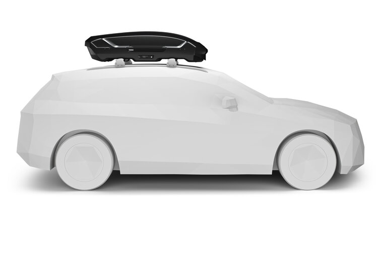 Thule dakkoffer Motion 3 M 400 liter - Mat zwart