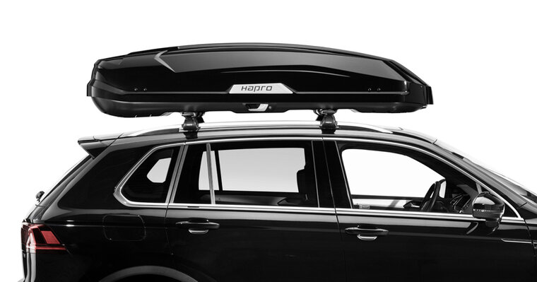 Hapro dakkoffer Trivor 640 liter - Brilliant black
