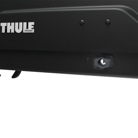 Thule dakkoffer Force M 400 liter Zwart Mat