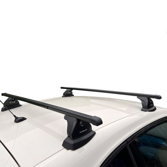 Modula dakkoffer Ciao 430 liter + Nordrive dakdragers Citroen C4 Aircross 04/2012 t/m 12/2017