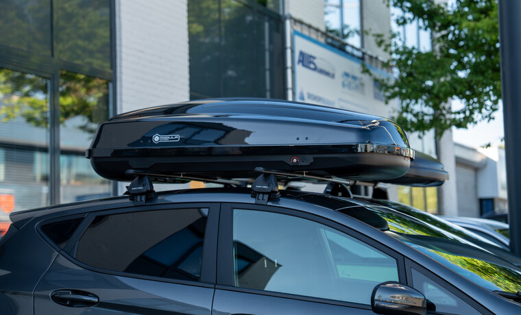 Modula dakkoffer Ciao 430 liter + Nordrive dakdragers Citroen C4 Aircross 04/2012 t/m 12/2017