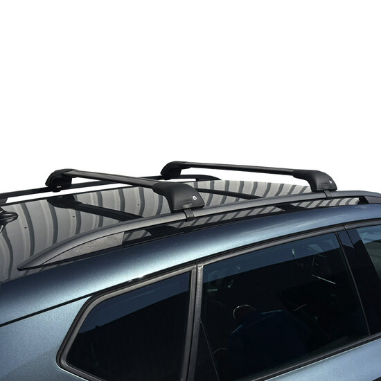 Modula dakkoffer Evo 470 liter + Nordrive dakdragers Seat Exeo stationwagon 2009 t/m 2012