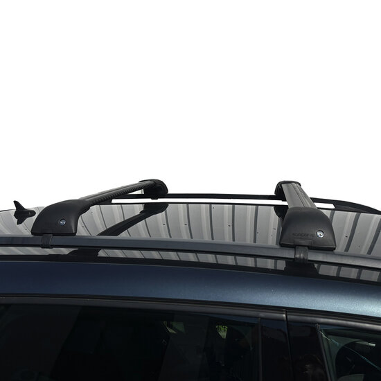 Modula dakkoffer Evo 470 liter + Nordrive dakdragers Seat Exeo stationwagon 2009 t/m 2012