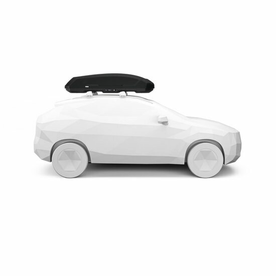 Thule dakkoffer Force 3 L 450 liter - Mat zwart