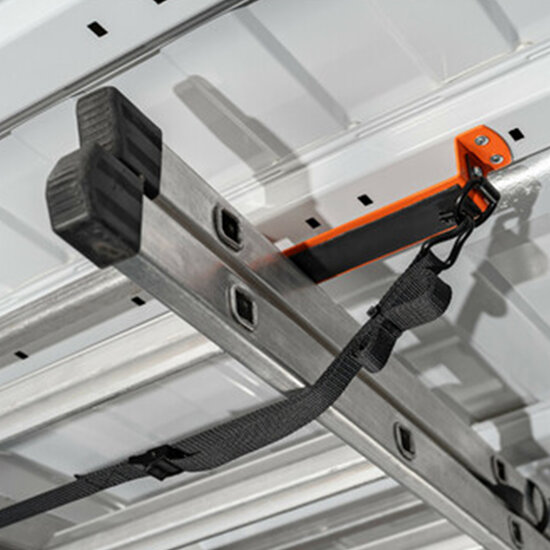 Nordrive ladderhouder binnenkant bus