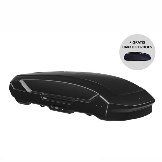 Thule dakkoffer Motion 3 L 450 liter - Glans zwart