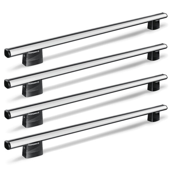 Nordrive dakdragers Volkswagen Crafter 04/2006 t/m 12/2016 set van 4 aluminium