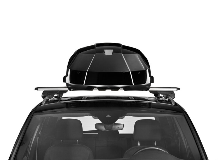 Hapro dakkoffer Trivor 440 liter - Brilliant black