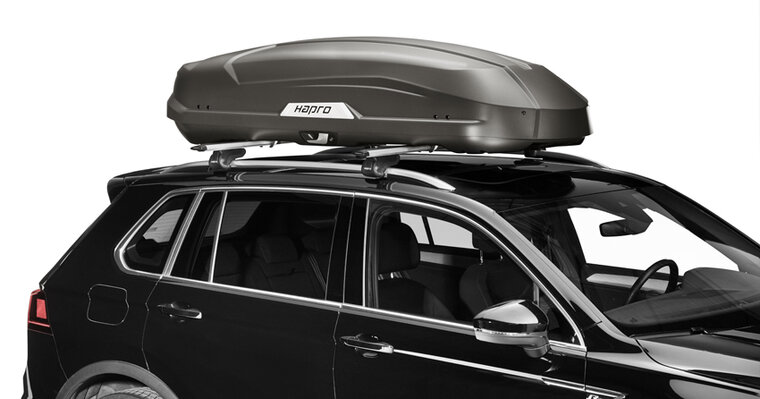 Hapro dakkoffer Trivor 440 liter - Supermatt antraciet