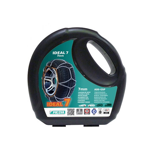 Picoya sneeuwkettingen 7mm Renault Zoe vanaf 2019 voor bandenmaat 215/45R17