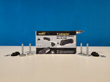 T-Adapter Hakr set van 4 stuks