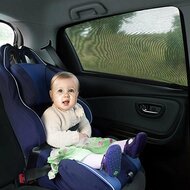 Auto zonneschermen - zonwering achterportieren  past altijd 100% dekkend