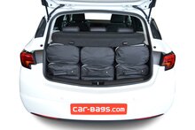Carbags reistassenset Opel Astra K 5 deurs hatchback 2015 t/m 2021