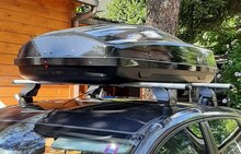 Dakkoffer Modula Ciao 430 Liter + Dakdragers BMW X1 (E84) SUV 2009 t/m 2015