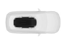 Thule dakkoffer Motion 3 M 400 liter - Mat zwart