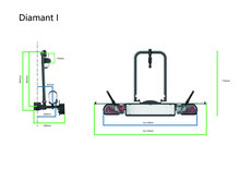 Pro-User E-Bike fietsendrager voor 1 fiets
