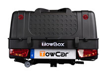 Towbox V1 - Trekhaakkoffer Zwart