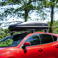 Dakkoffer PerfectFit 440 Liter + Dakdragers Fiat 500X 5 deurs hatchback vanaf 2014