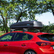 Dakkoffer PerfectFit 440 Liter + Dakdragers Fiat 500X 5 deurs hatchback vanaf 2014