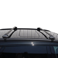 Dakkoffer Modula Ciao 430 Liter + Dakdragers Jaguar XF Sport Brake SW (X250) Stationwagon vanaf 2008