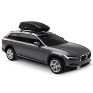 Thule dakkoffer Force M 400 liter Zwart Mat