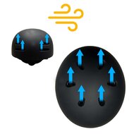 Vizorz SwitchCap fietshelm - Woolly cherry cap