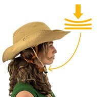 Vizorz SwitchCap fietshelm - Camel urban