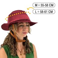 Vizorz SwitchCap fietshelm - Red shiny classic