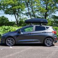 Modula dakkoffer Ciao 430 liter + Nordrive dakdragers Opel Crossland 10/2020 t/m 07/2024