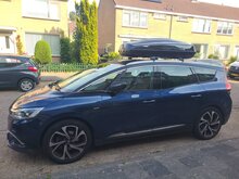Modula dakkoffer Ciao 430 liter + Nordrive dakdragers Mazda CX-7 06/2007 t/m 12/2013