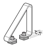Nordrive laddingstopper voor aluminium stang - 7cm