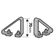 Nordrive laddingstopper voor aluminium stang - 7cm
