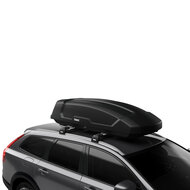Dakkoffer Thule Force L 450 liter + dakdragers Jaguar F-Pace vanaf 2016 voor gesloten dakrail