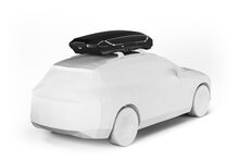 Thule dakkoffer Motion 3 XL 500 liter - Glans zwart