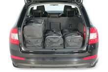 Carbags reistassenset Skoda Octavia III Combi (5E) 2013-2020 wagon