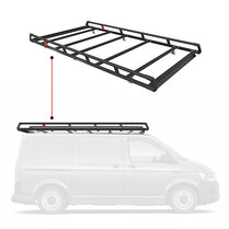 Imperiaal/bagagerek zwart Volkswagen Crafter / Man TGE (L4-H3) vanaf 2017 - Q-Tech Imperiaal/bagagerek zwart Volkswagen Crafter / Man TGE (L4-H3) vanaf 2017 - Q-Tech